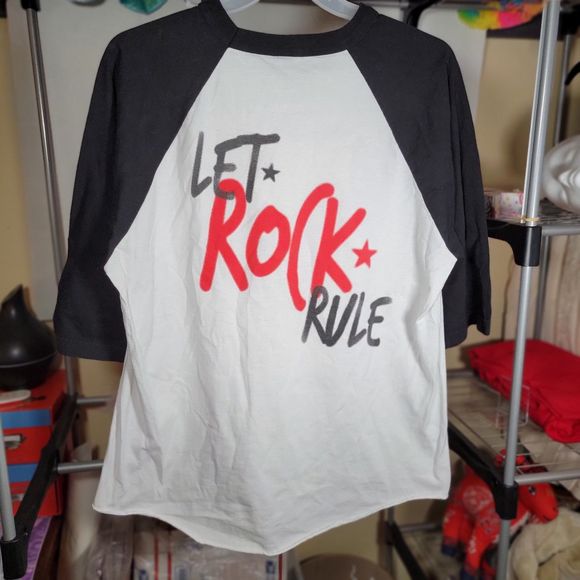 Aerosmith Graphic Raglan Tee B&W - Size XL - Picture 3 of 4